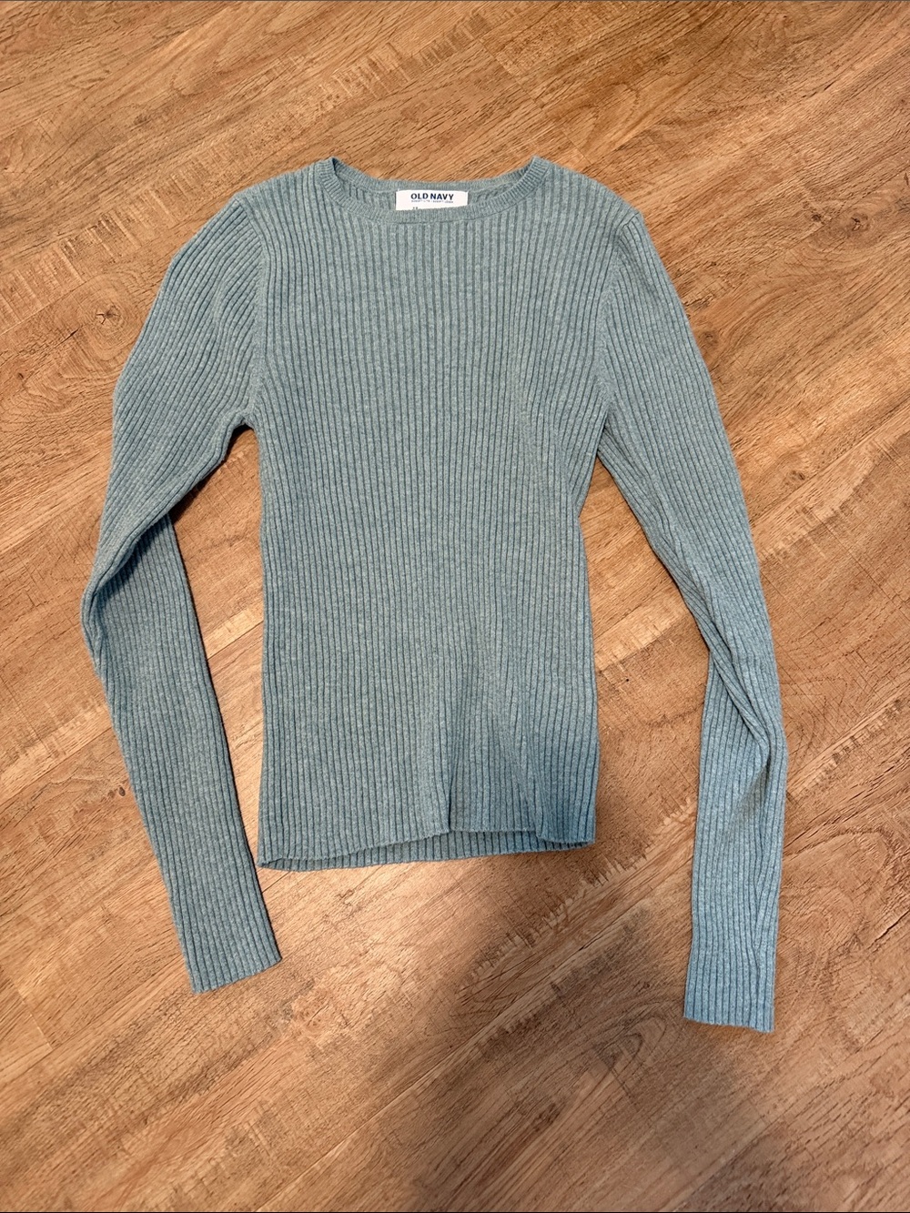 Old Navy Ribbed Crewneck Sweater - Light Blue